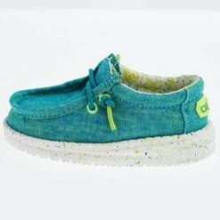 HeydudeToddler Hey Dude Wally Green Chambray Gamer Casual 7 HeydudeToddler Hey Dude Wally Green Chambray Gamer Casual -Heydude Shop 160018360 03