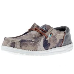 Heydude Men`s Hey Dude Wally Funk Sage Camo