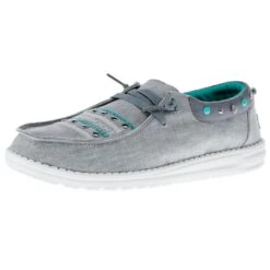 Heydude Women`s Hey Dude Wendy Annex Rodeo Grey Casual