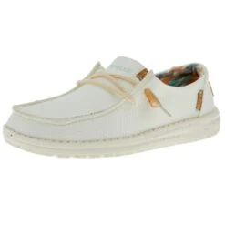 Heydude Women`s Hey Dude Wendy Eco Sox White Casual