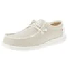 Heydude Men's Hey Dude Wally Braided Off White Casual Shoe
