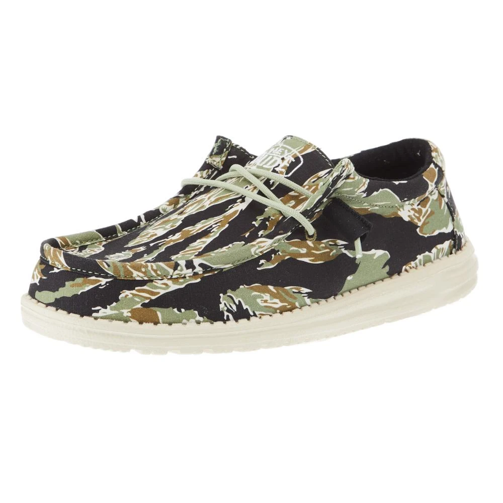 Heydude Men's Hey Dude Wally Tiger Camo Casual Shoe 1 Heydude Men's Hey Dude Wally Tiger Camo Casual Shoe