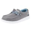 Heydude Youth Hey Dude Wally Sox Sharkskin Casual Shoe