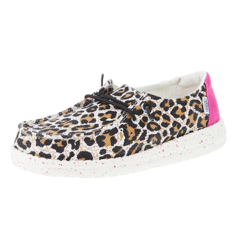 Heydude Youth Hey Dude Wendy Cheetah Cat Casual Shoe 1 Heydude Youth Hey Dude Wendy Cheetah Cat Casual Shoe