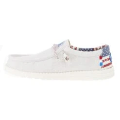 Heydude Men's Hey Dude Wally Patriotic Off White Casual 7 Heydude Men's Hey Dude Wally Patriotic Off White Casual -Heydude Shop 40001 1K1 03