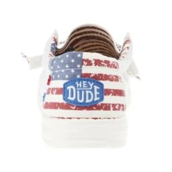 Heydude Men's Hey Dude Wally Patriotic Off White Casual 8 Heydude Men's Hey Dude Wally Patriotic Off White Casual -Heydude Shop 40001 1K1 04