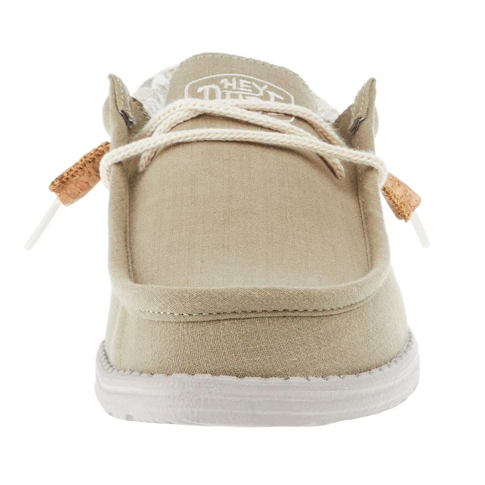 Heydude Men's Hey Dude Wally Linen Natural Mows Casual Shoe 2 Heydude Men's Hey Dude Wally Linen Natural Mows Casual Shoe - Image 2