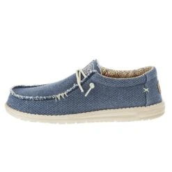 Heydude Men's Hey Dude Wally Braided Blue Night Casual Shoe -Heydude Shop 40003 4NM 03