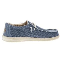 Heydude Men's Hey Dude Wally Braided Blue Night Casual Shoe -Heydude Shop 40003 4NM 05