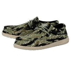 Heydude Hey Dude Men's Wally Ripstop Tiger Stripe Camo