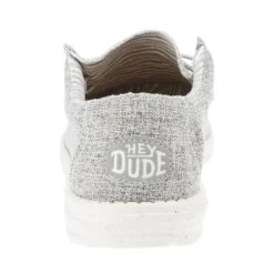 Heydude Men's Hey Dude Wally Eco Linen Iron Casual Shoe -Heydude Shop 40005 1HS 04