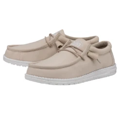 Heydude Hey Dude Men's Wally Slub Canvas Natural