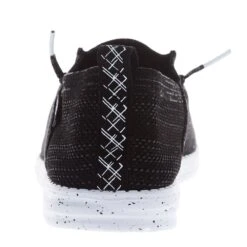 Heydude Men's Hey Dude Wally Halo Jet Black Casual Shoe -Heydude Shop 40014 1KN 04