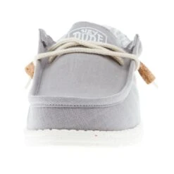 Heydude Men's Hey Dude Wally Linen Natural Grey Casual 7 Heydude Men's Hey Dude Wally Linen Natural Grey Casual -Heydude Shop 40015 030 05