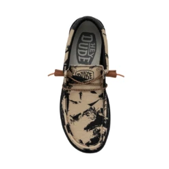 Heydude Hey Dude Wally Palm Sand -Heydude Shop 40016 202 WALLYPALM SAND RIGHTTOP