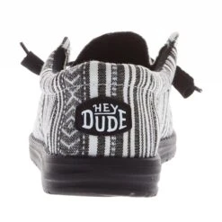 Heydude Men's Hey Dude Wally Serape Black Gravel Casual Shoe -Heydude Shop 40017 0YB 04