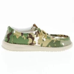 Heydude Youth Hey Dude Wally Ripstop Camo Casual Shoe -Heydude Shop 40042 9CQ 05