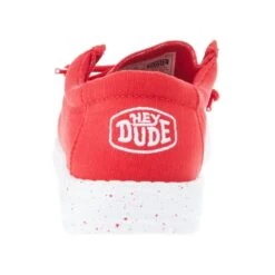 Heydude Wally Youth Slub Canvas Red -Heydude Shop 40044 610 04