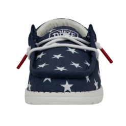 Heydude Hey Dude Youth Wally American Flag -Heydude Shop 40046 9CW WALLYYOUTHPATRIOTIC AMERICANFLAG LEFTFRONT