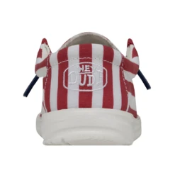 Heydude Hey Dude Youth Wally American Flag -Heydude Shop 40046 9CW WALLYYOUTHPATRIOTIC AMERICANFLAG RIGHTBACK