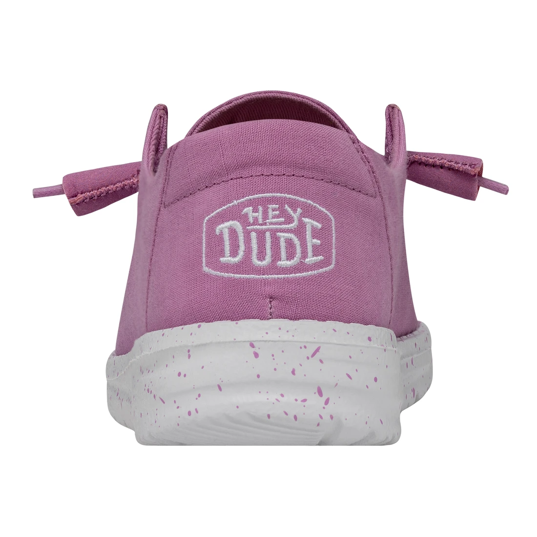 Heydude Hey Dude Wendy Slub Canvas Violet 2 Heydude Hey Dude Wendy Slub Canvas Violet - Image 2