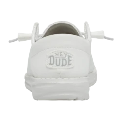 Heydude HEY DUDE WENDY FUNK MONO WHITE 13 Heydude HEY DUDE WENDY FUNK MONO WHITE -Heydude Shop 40065 100 WENDYFUNKMONO WHITE LEFTBACK