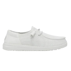 Heydude HEY DUDE WENDY FUNK MONO WHITE 11 Heydude HEY DUDE WENDY FUNK MONO WHITE -Heydude Shop 40065 100 WENDYFUNKMONO WHITE RIGHTSIDE