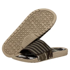 Heydude Hey Dude Phoenix Camo Flag Slides -Heydude Shop 40127 9BM PHOENIX CAMOFLAG PAIRBOTTOM