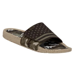 Heydude Hey Dude Phoenix Camo Flag Slides -Heydude Shop 40127 9BM PHOENIX CAMOFLAG RIGHTANGLE