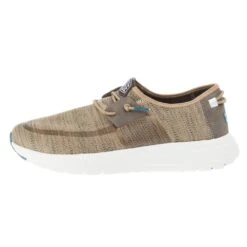 Heydude Men's Hey Dude Sirocco Beige Bark Casual Shoe -Heydude Shop 40140 2CA 03