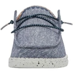 Heydude Women`s Hey Dude Wendy Chambray Lapis Blue Casual 8 Heydude Women`s Hey Dude Wendy Chambray Lapis Blue Casual -Heydude Shop SS22 W 121412770 WENDY WHITE AZTEC LEFT 04 201