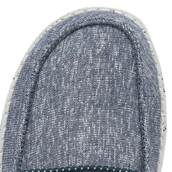 Heydude Women`s Hey Dude Wendy Chambray Lapis Blue Casual 9 Heydude Women`s Hey Dude Wendy Chambray Lapis Blue Casual -Heydude Shop SS22 W 121412770 WENDY WHITE AZTEC LEFT 05