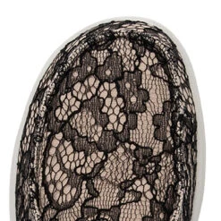 Heydude Women`s Hey Dude Wendy Rise Lace Black Casual -Heydude Shop SS22 W 121944861 WENDY RISE LACE BLACK LEFT 05