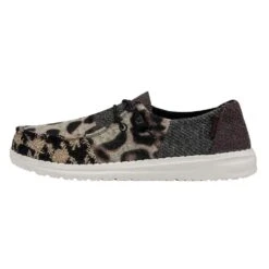 Heydude Women`s Hey Dude Wendy Patchwork Leopard Java Casual -Heydude Shop SS22 W 122371813 03