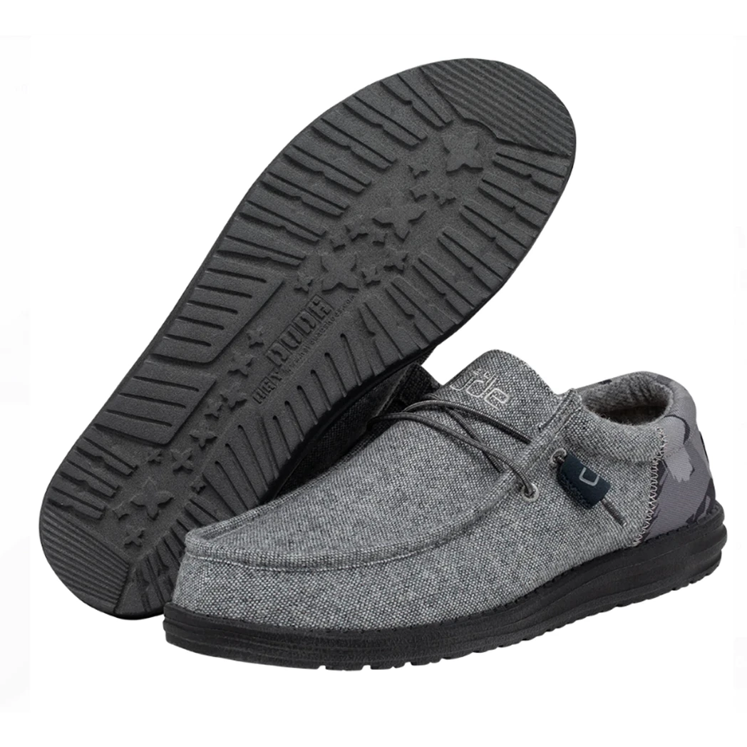 Heydude Hey Dude Wally Funk Grey Camo 3 Heydude Hey Dude Wally Funk Grey Camo - Image 3