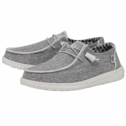 Heydude Hey Dude Women's Wendy White Boho Stitch White Melange