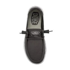 Heydude Hey Dude Women's Wendy Slub Canvas Dark Grey Shoes -Heydude Shop Screenshot2023 05 12161416