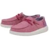 Heydude Hey Dude Wendy Youth Sparkle Pink