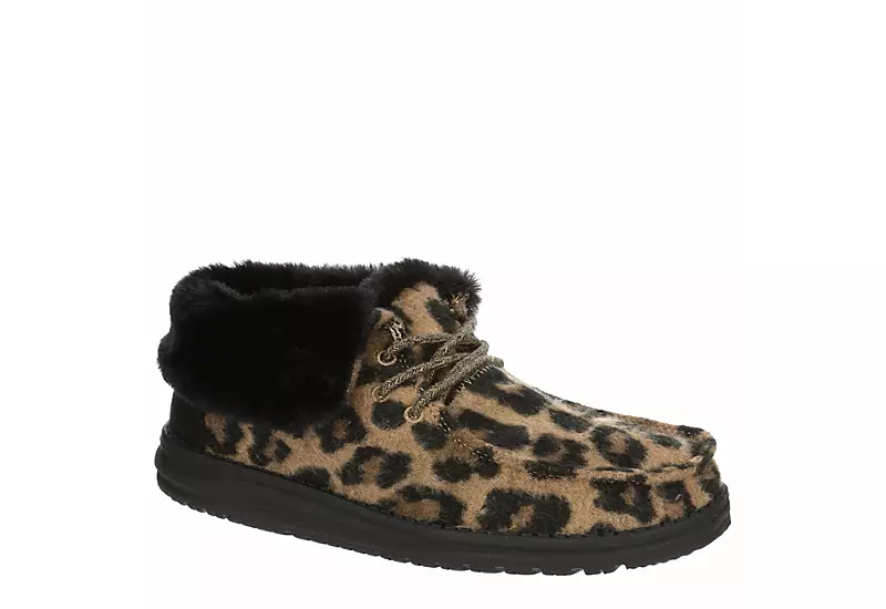 Heydude Womens Britt Slip On Sneaker - Leopard 1 Heydude Womens Britt Slip On Sneaker - Leopard