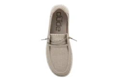 Heydude Womens Wendy Slip On Sneaker - Taupe -Heydude Shop US 01 106247 04