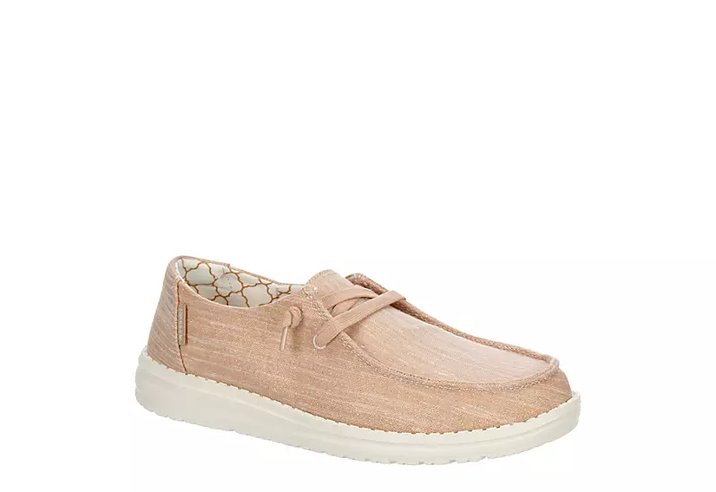Heydude Womens Wendy Slip On Sneaker - Rose Gold 1 Heydude Womens Wendy Slip On Sneaker - Rose Gold