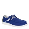 Heydude Mens Wally Slip On Sneaker - Blue