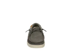 Heydude Mens Welsh Boat Shoe - Dark Grey 9 Heydude Mens Welsh Boat Shoe - Dark Grey -Heydude Shop US 01 501810 02
