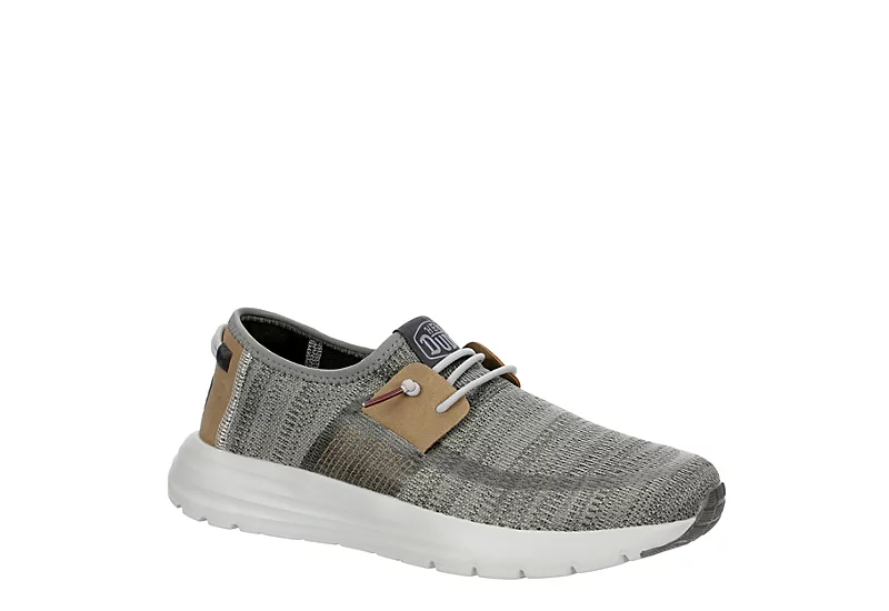 Heydude Mens Sirocco Slip On Sneaker - Grey 1 Heydude Mens Sirocco Slip On Sneaker - Grey
