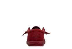 Heydude Mens Wally Slip On Sneaker - Red -Heydude Shop US 01 502323 03