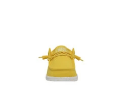 Heydude Mens Wally Slip On Sneaker - Yellow -Heydude Shop US 01 502327 02