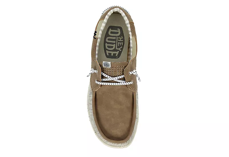 Heydude Mens Welsh Boat Shoe - Tan 6 Heydude Mens Welsh Boat Shoe - Tan - Image 6